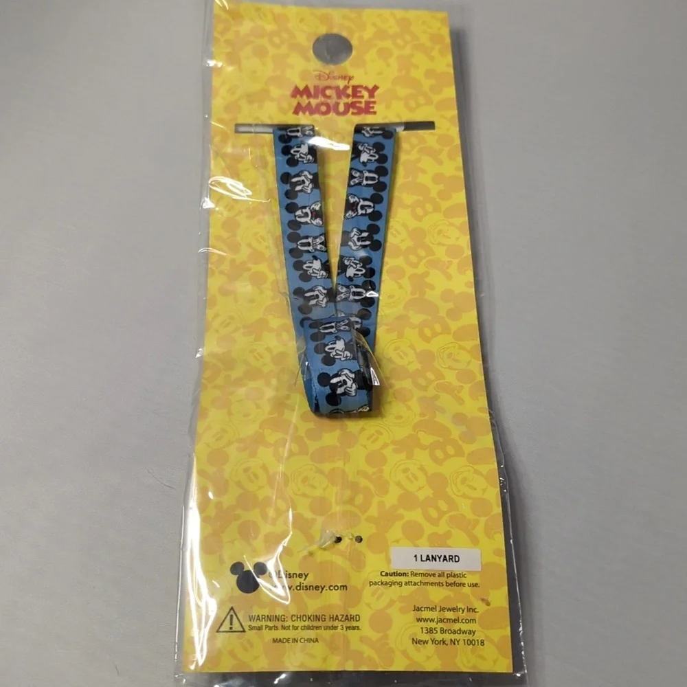 Disney Mickey Mouse Lanyard ID Badge Holder Retractable